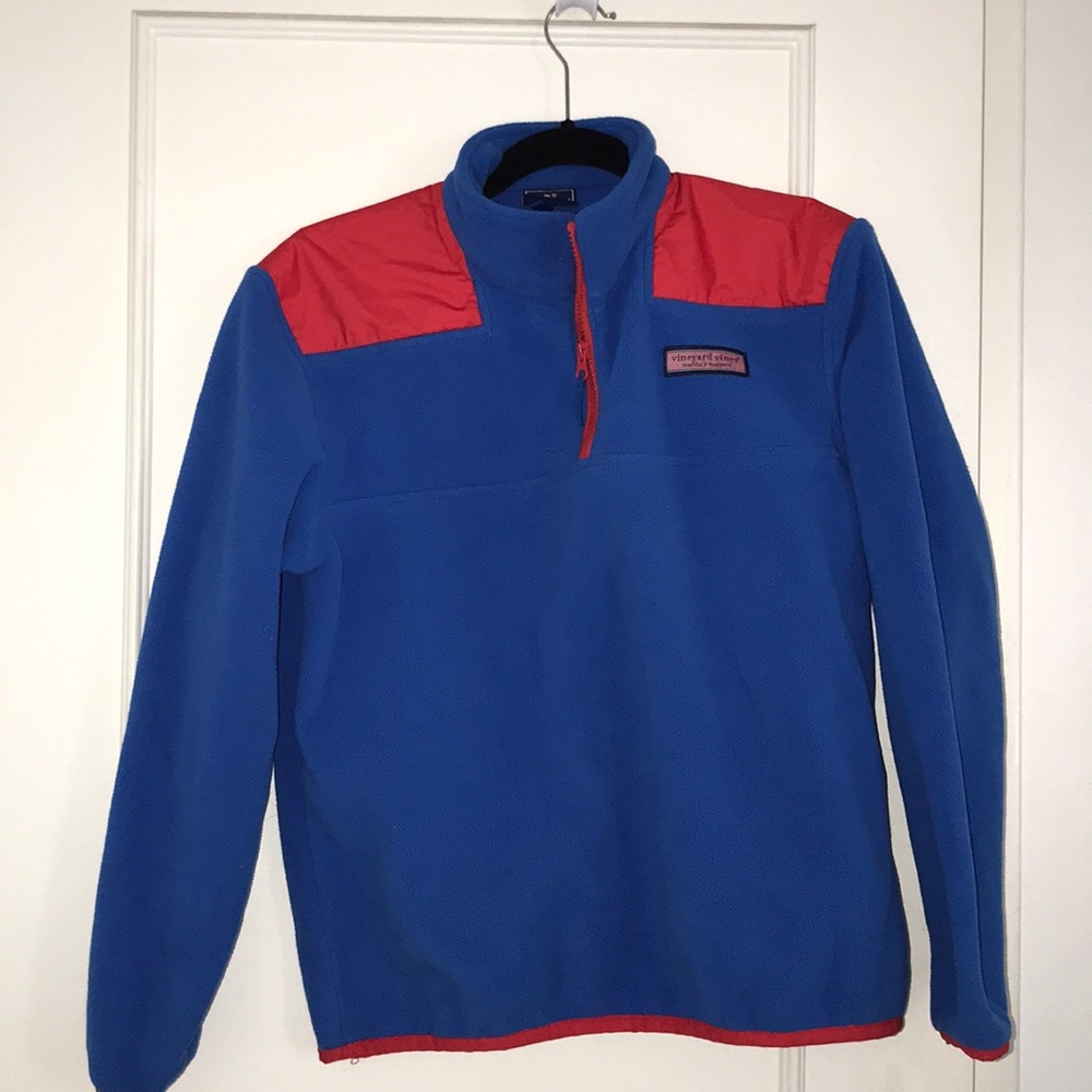 Vineyard Vines Fleece Quarter Zip Pullover